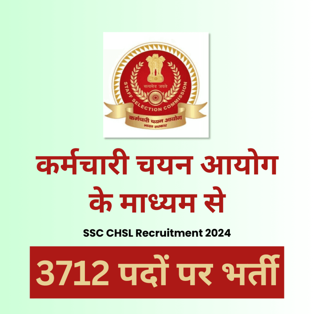 SSC CHSL Recruitment 2024