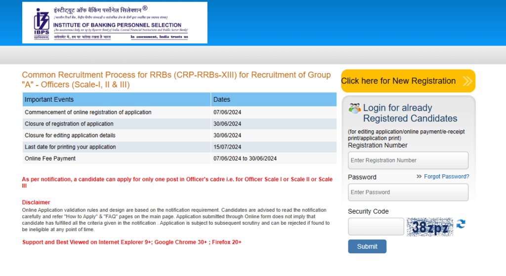 IBPS RRB Recruitment