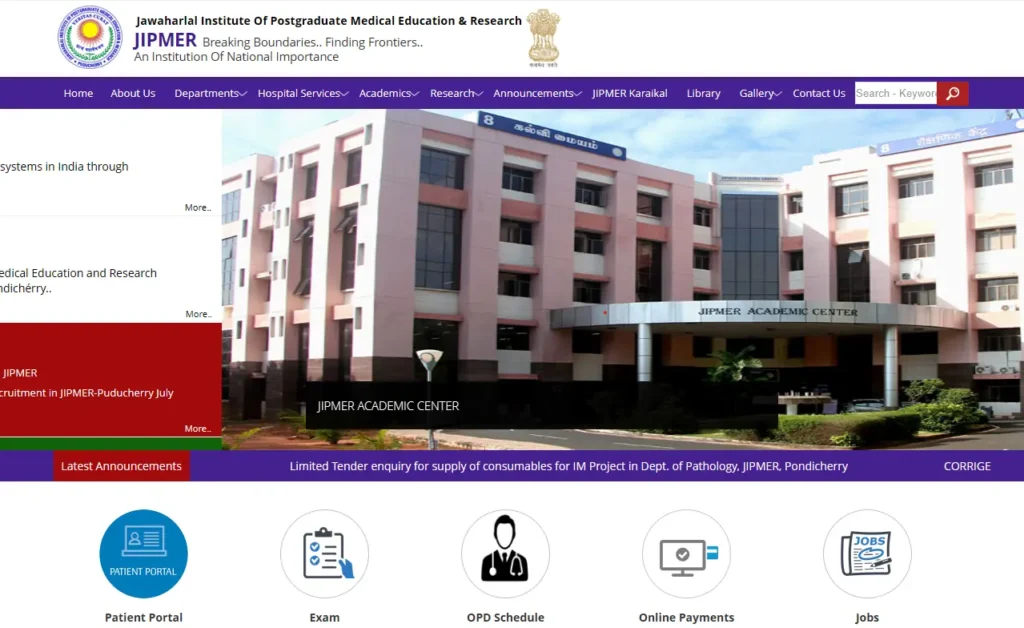 JIPMER Group B-C Recruitment 2024