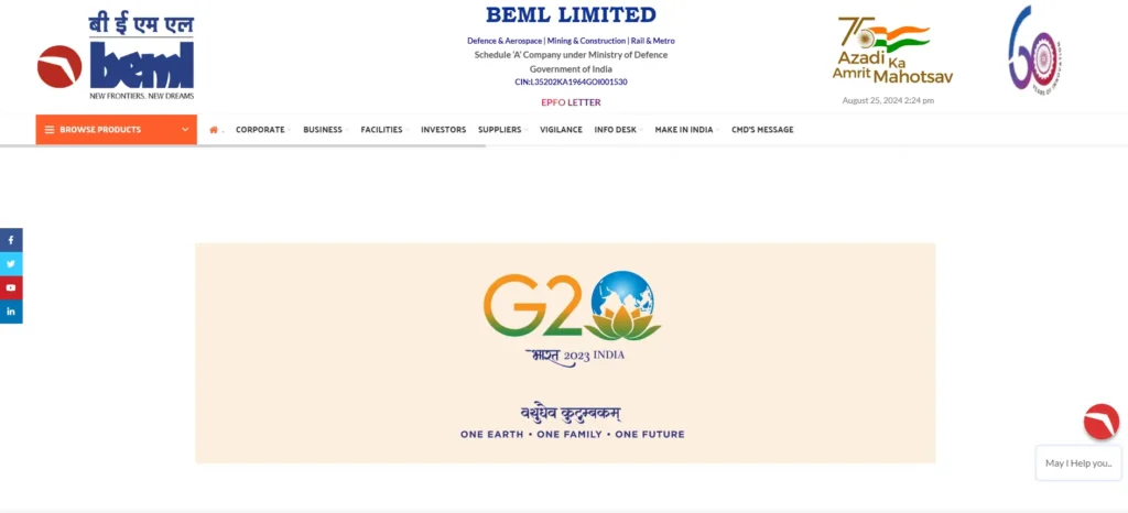 BEML Recruitment 2024