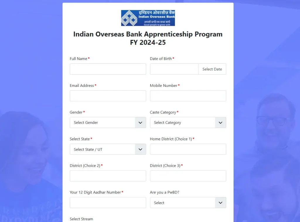 Indian Overseas Bank Recruitment