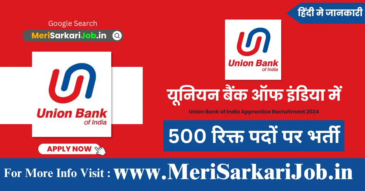 Union Bank of India Recruitment 2024