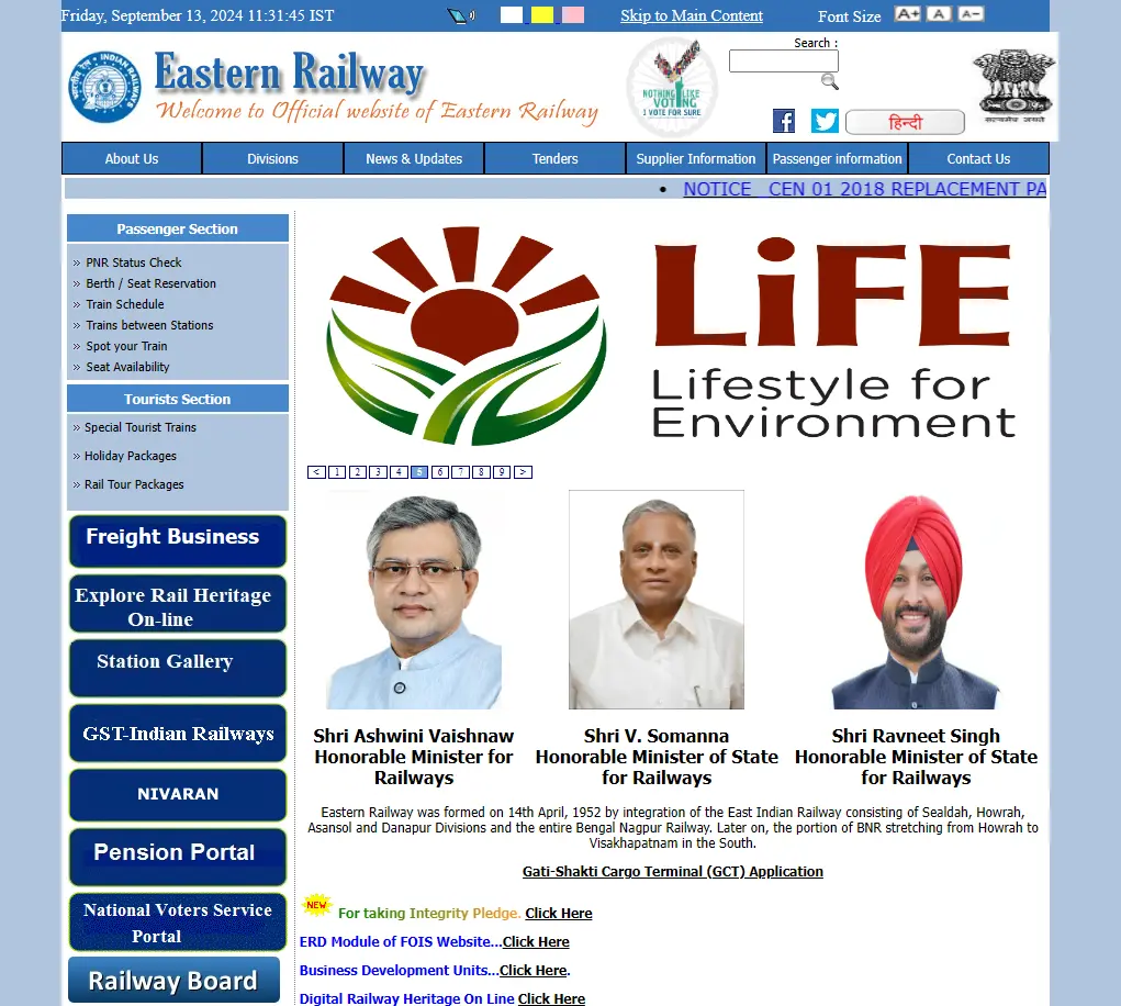 Eastern Railway Recruitment